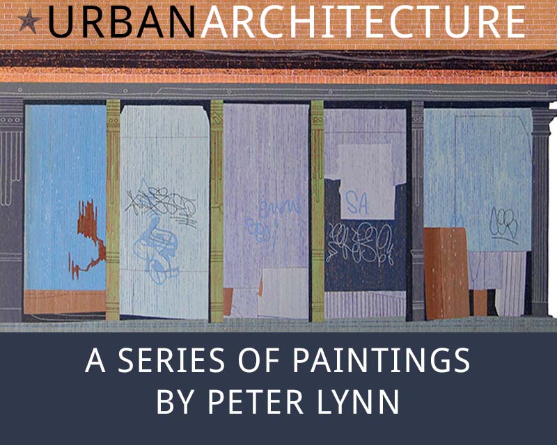URBAN ARCHITECTURE, A  SERIES OF ABSTRACT FIGURATIVE PAINTINGS